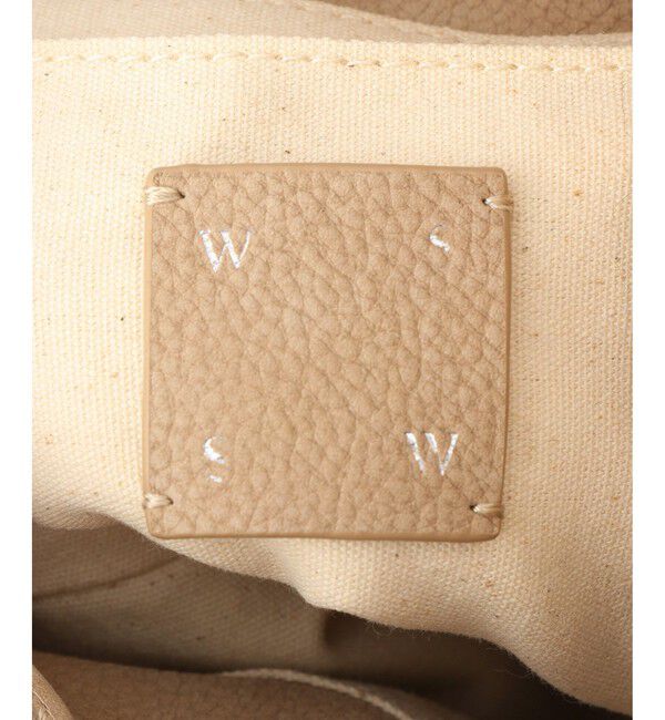 SALON adam et rope'「【W S（ドゥーブル）】レザードロストミニバッグ」|ショルダー・メッセンジャー|