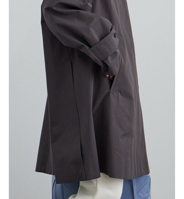 SALON adam et rope'「tacca テントシルエットステンカラーコート」|ステンカラーコート|