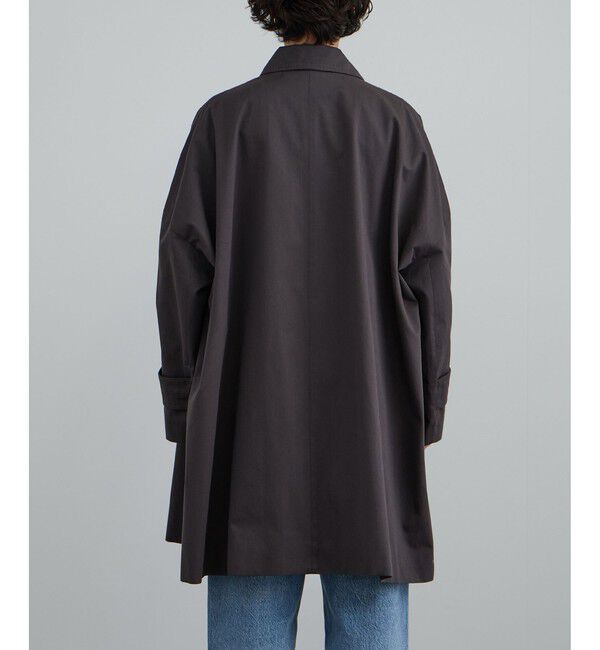 SALON adam et rope'「tacca テントシルエットステンカラーコート」|ステンカラーコート|