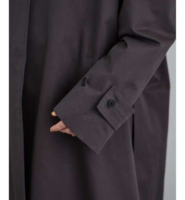 SALON adam et rope'「tacca テントシルエットステンカラーコート」|ステンカラーコート|