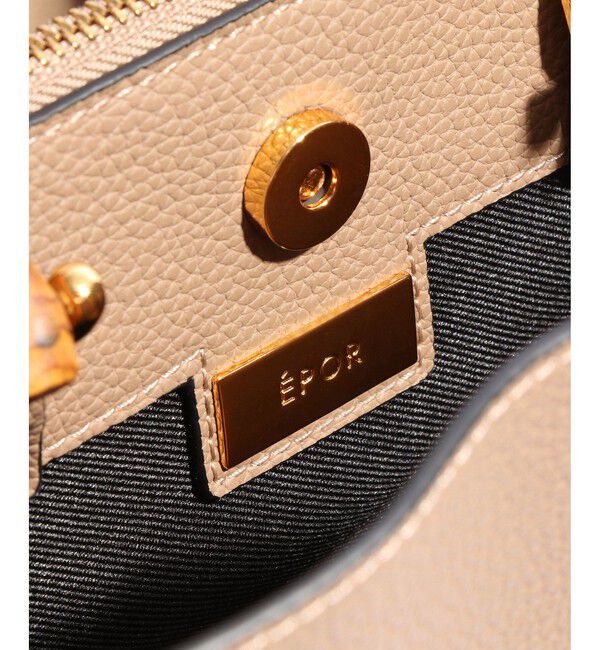 ROPE「【E'POR】BAMBOO BAG Large/A4対応・通勤・26SS」|トートバッグ|