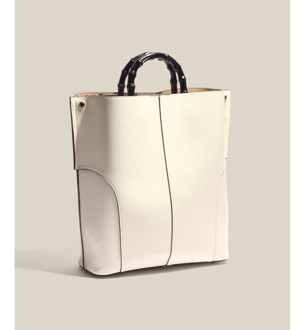 ROPE「【E'POR】BAMBOO BAG Large/A4対応・通勤・26SS」|トートバッグ|