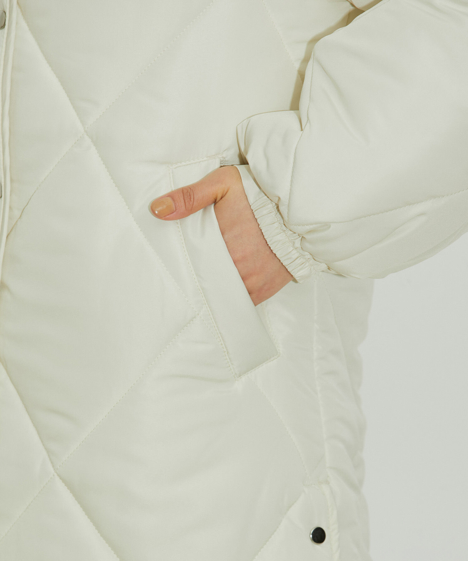 vis-a-vis「【WEB限定】ダイヤキルト中綿ロングコート」|その他|