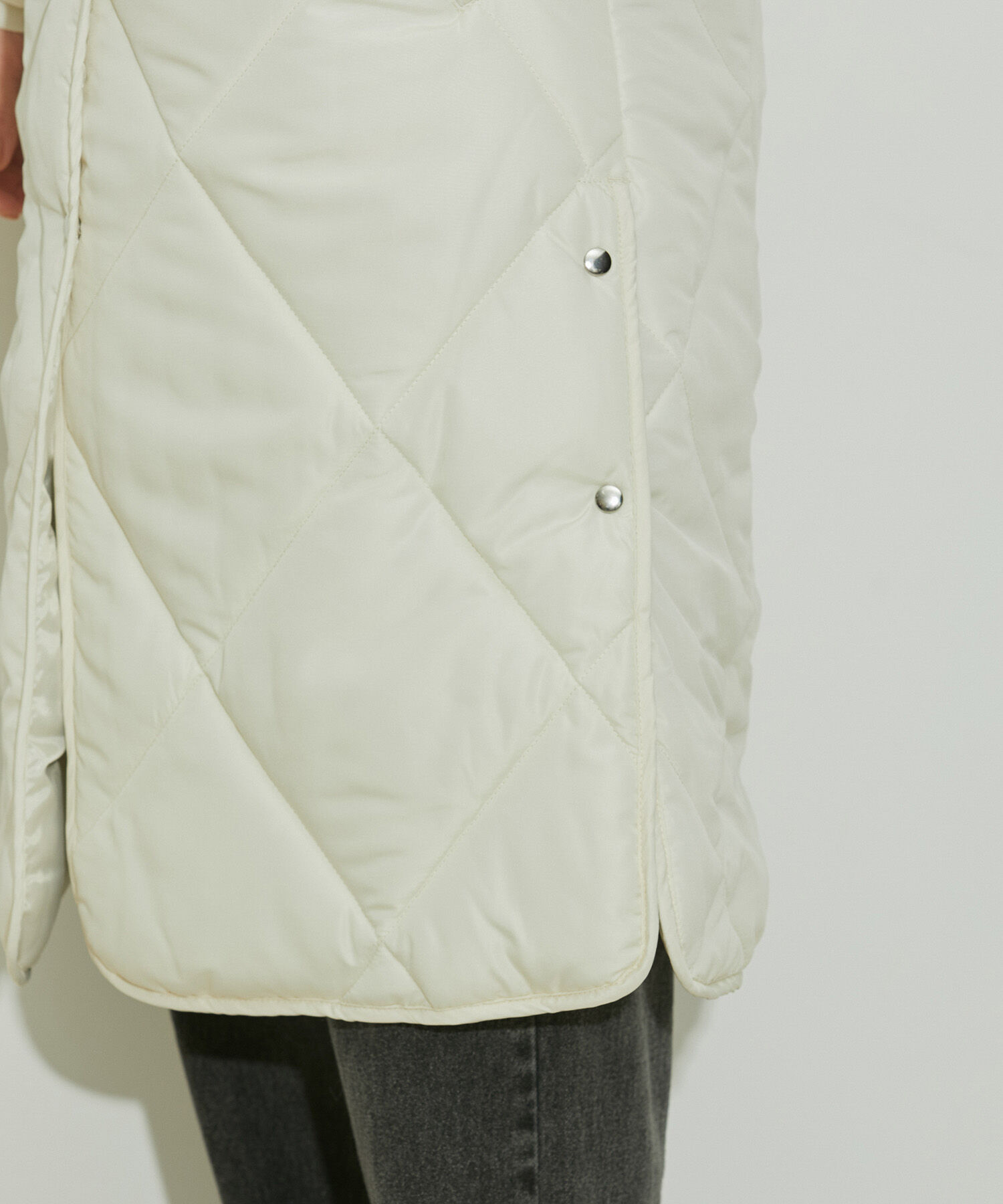 vis-a-vis「【WEB限定】ダイヤキルト中綿ロングコート」|その他|