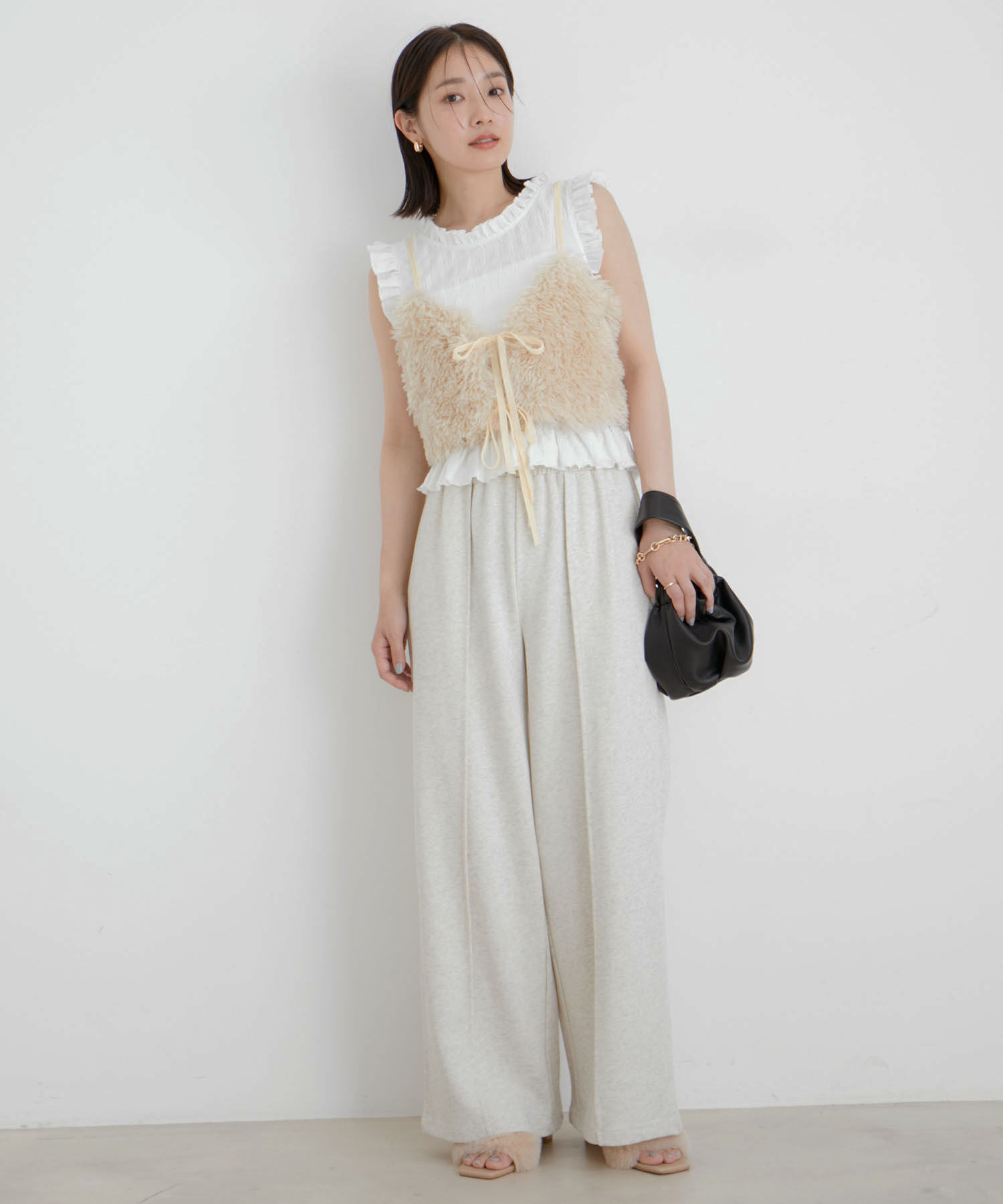 VIS「チェーン付きワンハンドルバッグ」|ハンドバッグ|