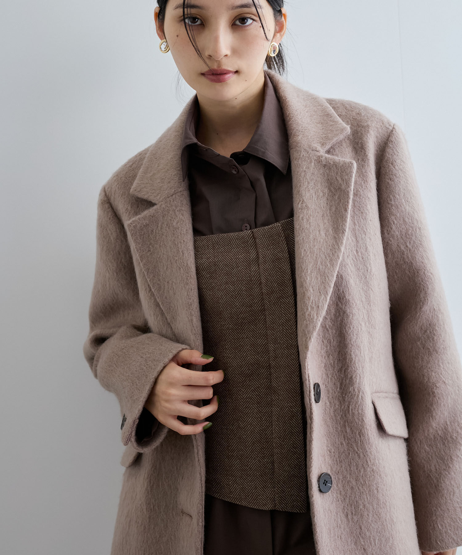 VIS「【新色追加】【アウター総選挙3位】シャギージャコット」|その他|