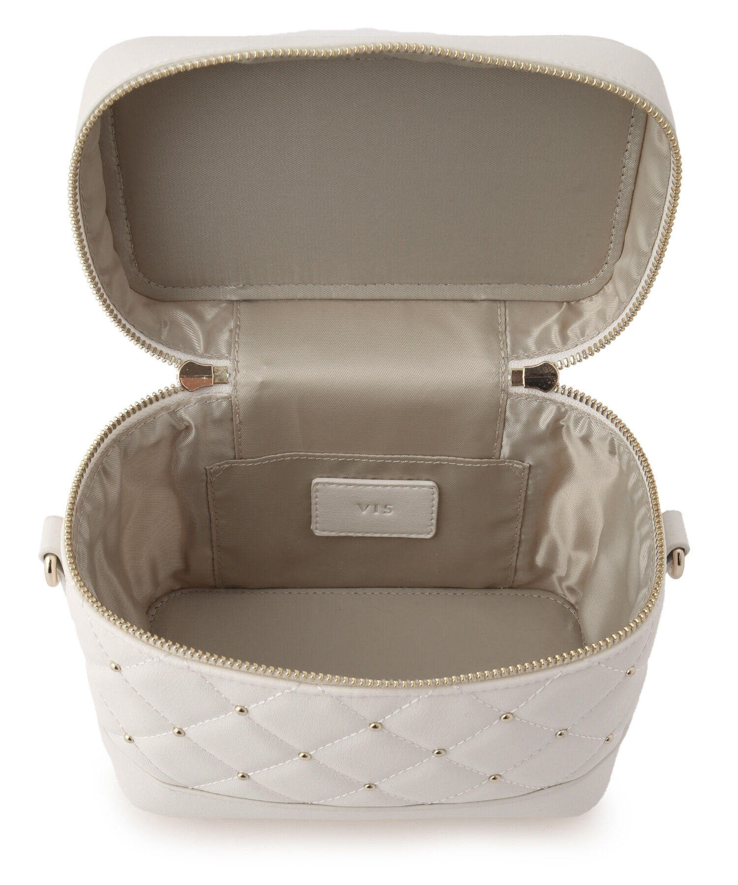 VIS「ゆれるキーチャームがレディなバニティバッグ」|ハンドバッグ|