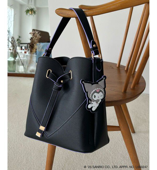 VIS「【マイメロディ&クロミ】 VIS別注モデルハートカットバッグ＆チャームSET」|ハンドバッグ|