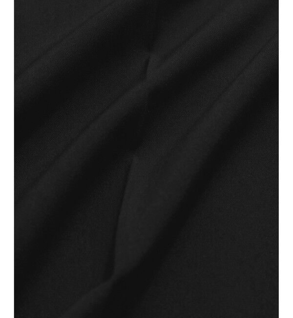 VIS「【新色追加】【防シワ/接触冷感】ベルトディテールタックワイドスラックスパンツ」|スラックス|