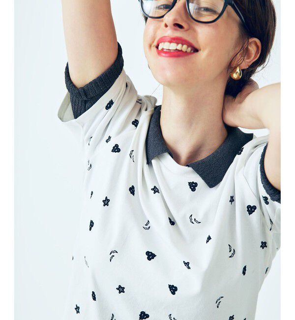 VIS「【Chocomoo】VIS別注グラフィックロゴTシャツ」|Tシャツ・カットソー|