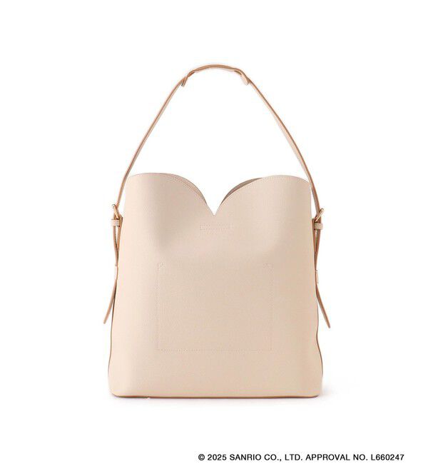 VIS「【シナモロール】VIS別注ハートカットバッグ(ラージ)」|ハンドバッグ|