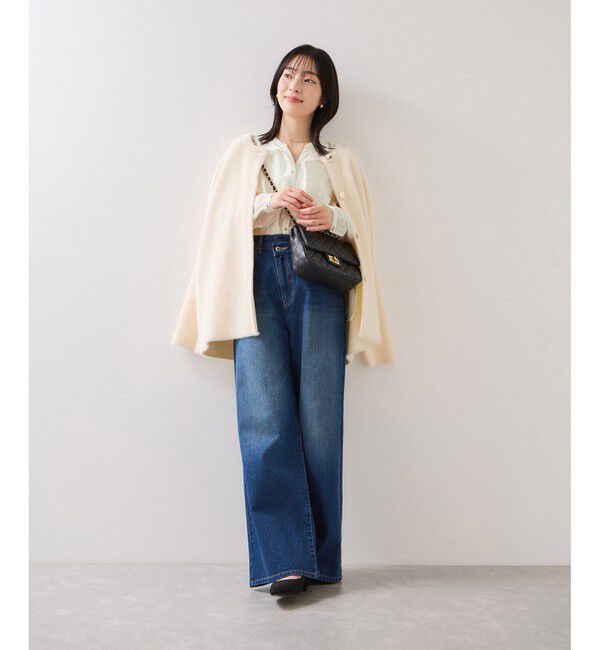 VIS「シアーラッフルブラウス/イージーケア」|シャツ・ブラウス|