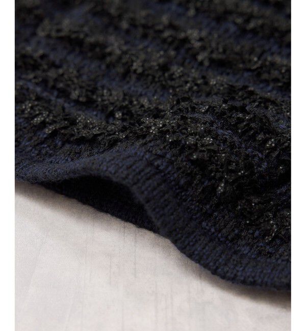 VIS「ツイードニットベスト/イージーケア」|ベスト・ジレ|