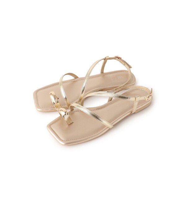 ROPE PICNIC PASSAGE「メタルサムリングサンダル」|サンダル|