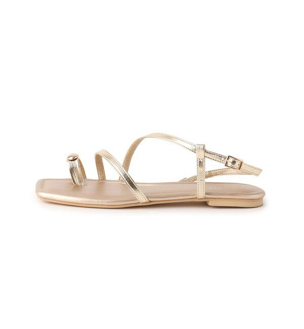 ROPE PICNIC PASSAGE「メタルサムリングサンダル」|サンダル|