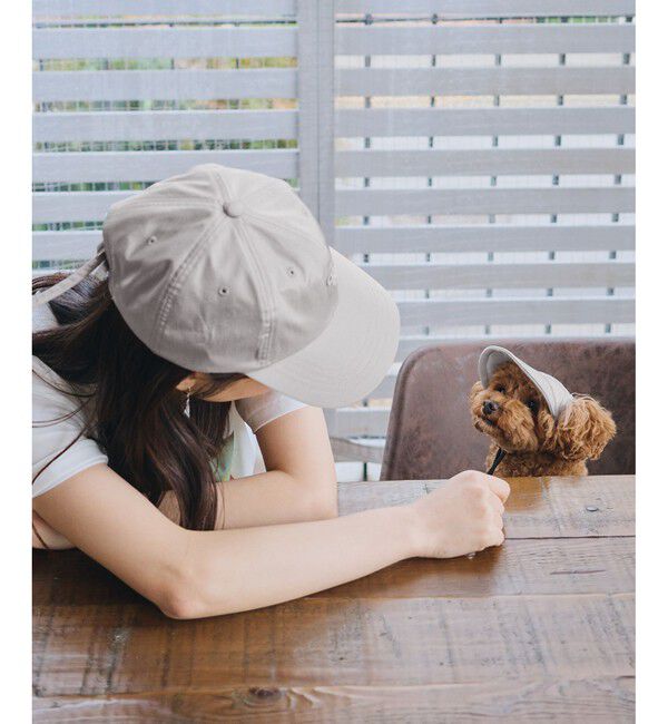 ROPE PICNIC PASSAGE「【DOG】【comif(コミフ)&times;ROPE' PICNIC】シャイニーキャップ/リンクコーデ」|その他|