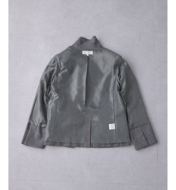 Rope&rsquo;Picnic「レディハンサムシリーズ ウールライク金ボタンジャケット(総裏地)/セットアップ対応」|テーラードジャケット|