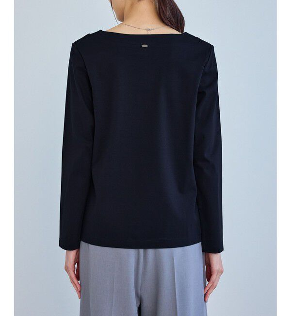 Rope&rsquo;Picnic「60シルケットボートネックジャケットインナー」|Tシャツ・カットソー|