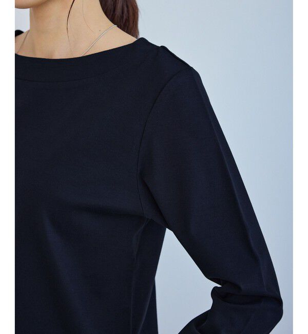 Rope&rsquo;Picnic「60シルケットボートネックジャケットインナー」|Tシャツ・カットソー|