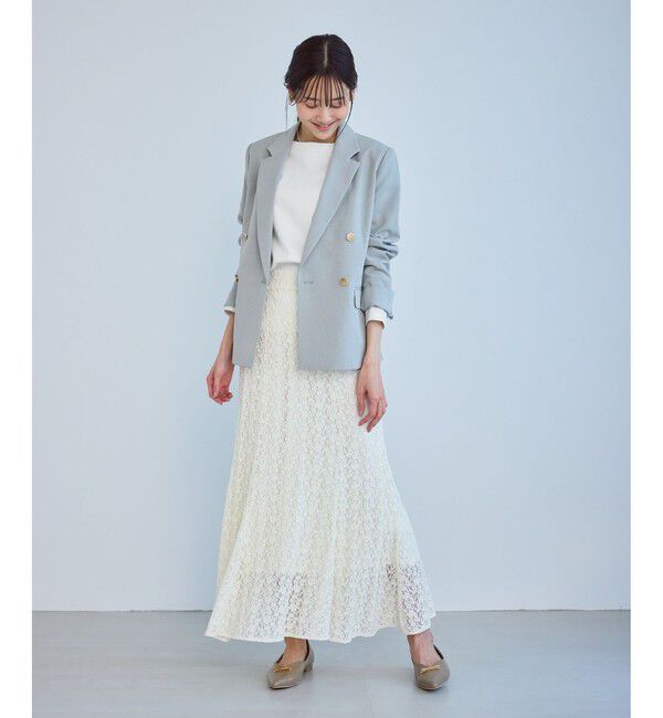 Rope&rsquo;Picnic「60シルケットボートネックジャケットインナー」|Tシャツ・カットソー|