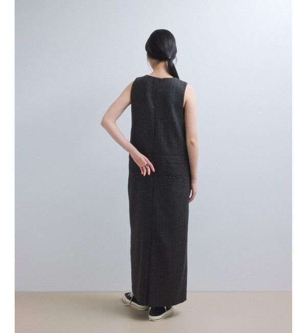 ADAM ET ROPE'「【WEB限定】ストレートセミツイードワンピース」|ワンピース|