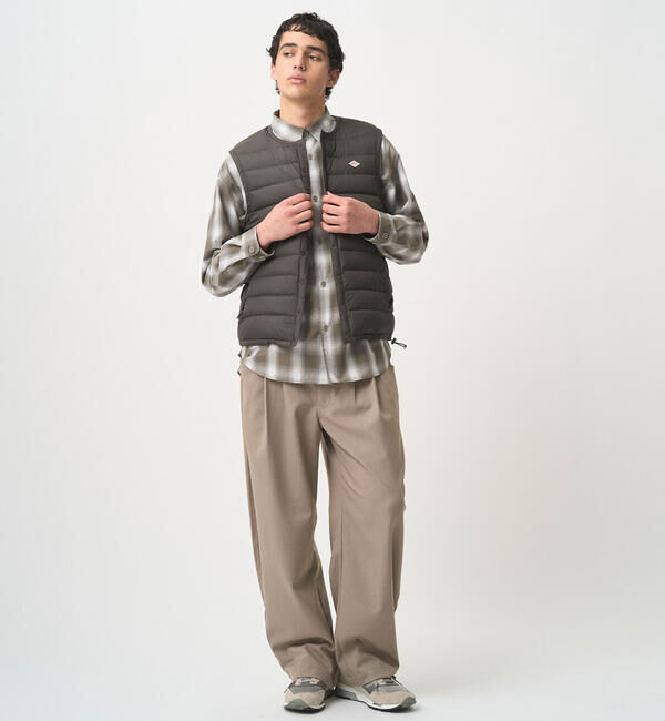  「DANTON | インナーダウンベスト MEN」|その他|