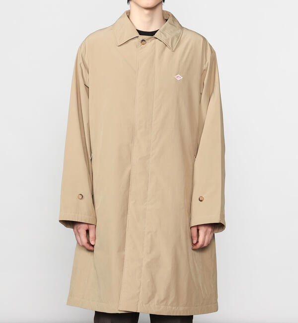 DANTON「DANTON | ナイロンタフタ 中綿バルカラーコート WOMEN」|ダウン|