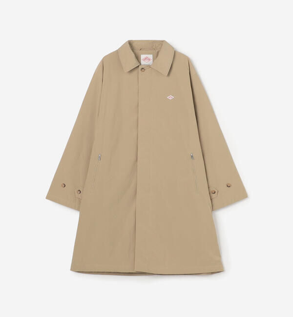 DANTON「DANTON | ナイロンタフタ 中綿バルカラーコート WOMEN」|ダウン|