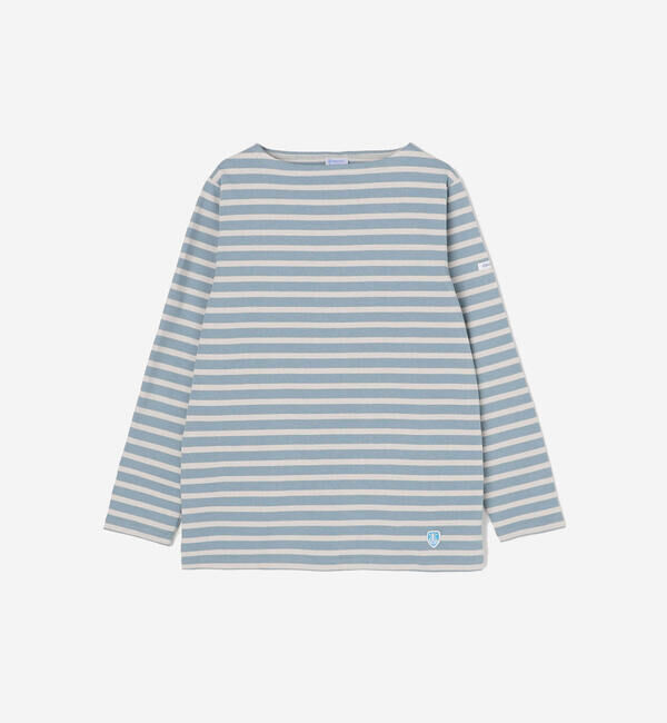 ORCIVAL「ORCIVAL | コットンロード フレンチバスクシャツ WOMEN」|Tシャツ・カットソー|BLUE系1