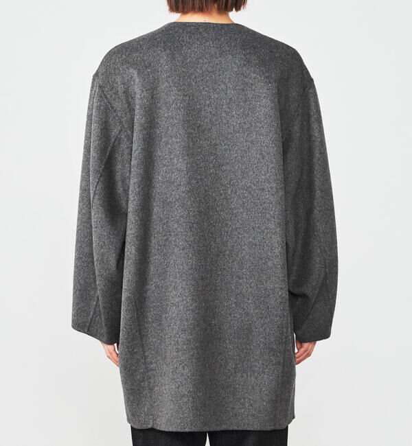 ORCIVAL「ORCIVAL | リバーウール ノーカラーコート WOMEN」|ノーカラーコート|