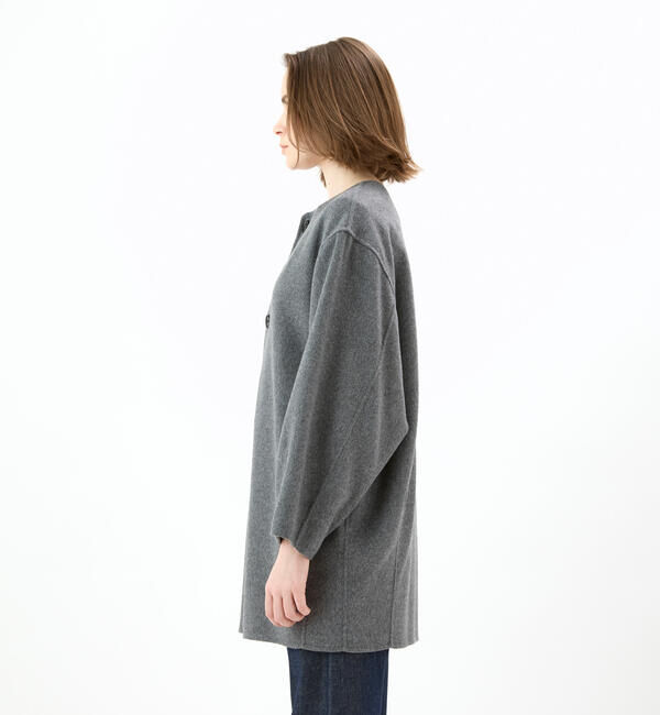 ORCIVAL「ORCIVAL | リバーウール ノーカラーコート WOMEN」|ノーカラーコート|
