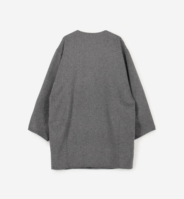 ORCIVAL「ORCIVAL | リバーウール ノーカラーコート WOMEN」|ノーカラーコート|