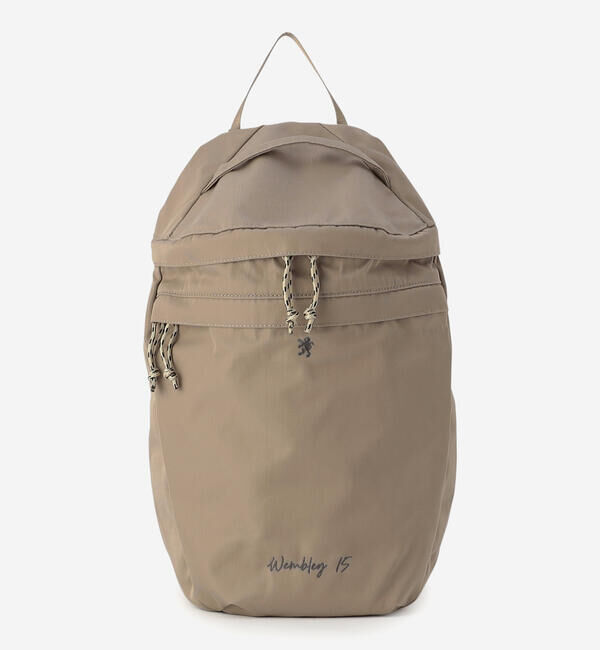 GYMPHLEX「Gymphlex | ナイロンツイル バッグパック Wembley 15」|リュック|BEIGE