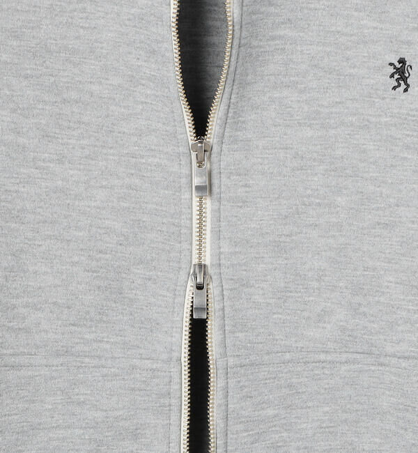 GYMPHLEX「Gymphlex | ダンボールニット ジップフードジャケット MEN」|パーカー|