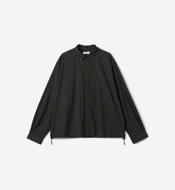 GYMPHLEX「Gymphlex | ショート ボタンダウン長袖シャツ MEN」|シャツ・ブラウス|