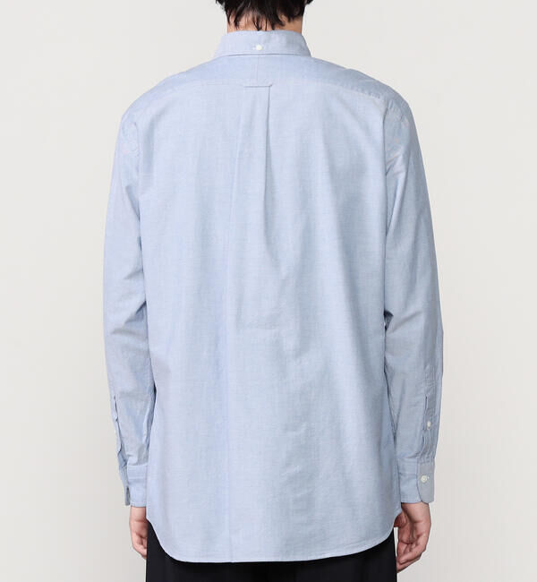 GYMPHLEX「Gymphlex | オックスフォード 長袖ボタンダウンシャツ SOLID MEN」|シャツ・ブラウス|