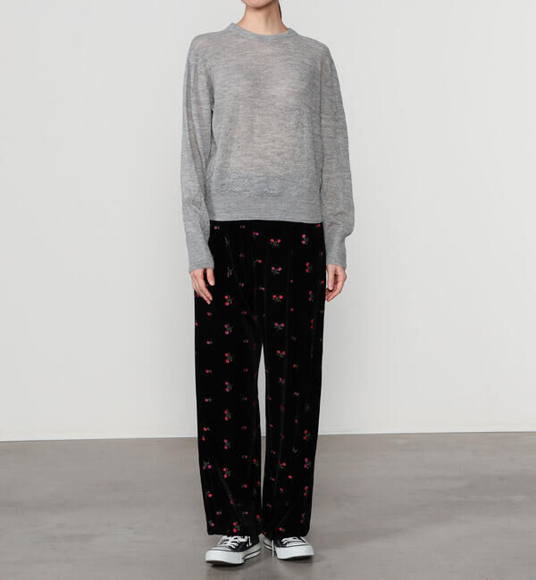 UNFIL「UNFIL | ロイヤルベビーアルパカ ニットプルオーバー WOMEN」|ニット・セーター|