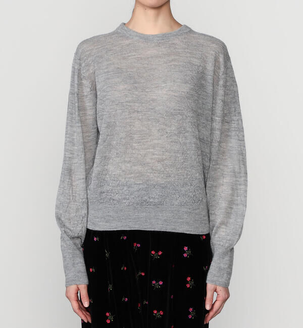 UNFIL「UNFIL | ロイヤルベビーアルパカ ニットプルオーバー WOMEN」|ニット・セーター|