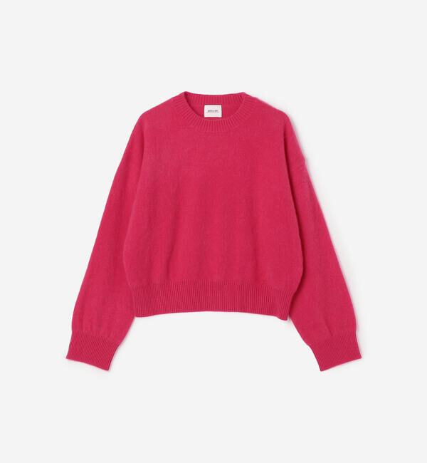 Morris & Sons「MORRIS & SONS | カシミヤ クルーネックニット WOMEN」|ニット・セーター|PINK