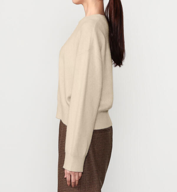 Morris & Sons「MORRIS & SONS | カシミヤ クルーネックニット WOMEN」|ニット・セーター|