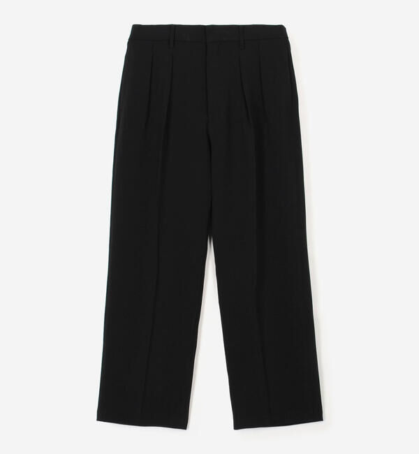 Morris & Sons「MORRIS & SONS | 2タック ワイドスラックス MEN」|スラックス|BLACK