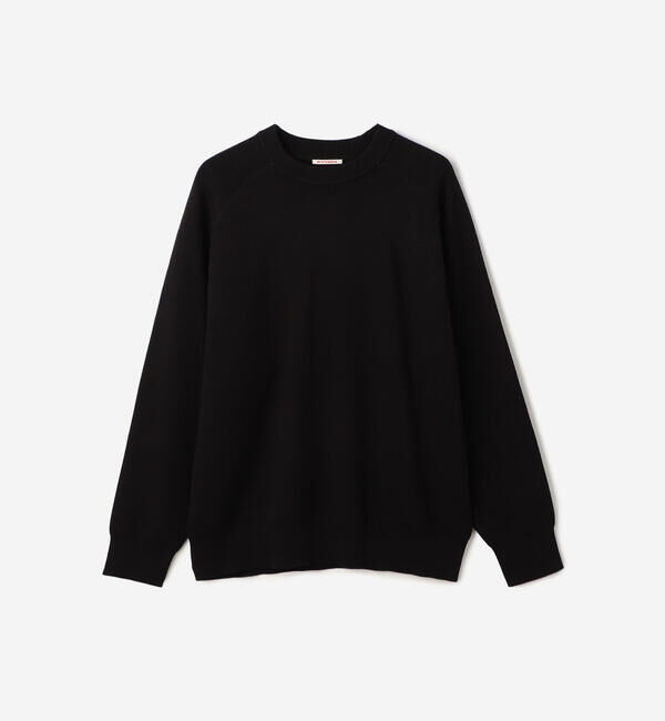  「RYE TENDER | 〈別注〉クルーネック ニット MEN」|ニット・セーター|BLACK