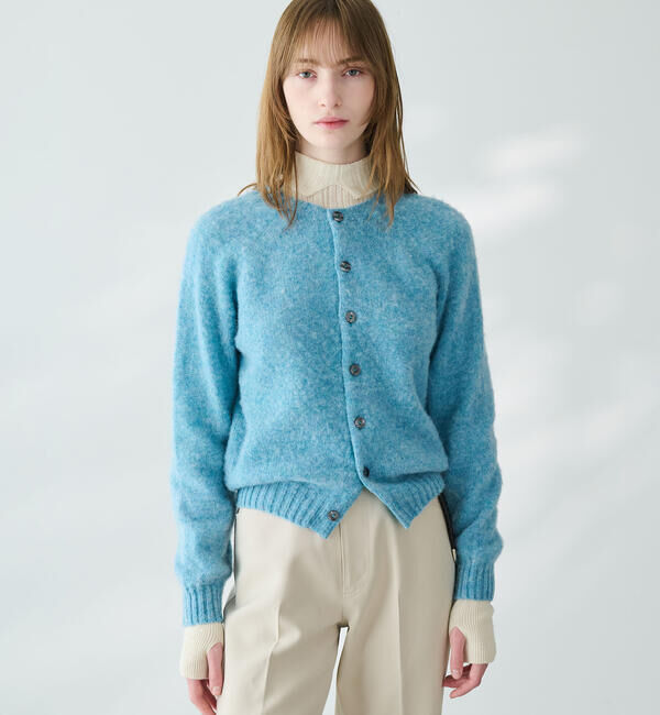 Morris & Sons「MORRIS & SONS | ブラッシュカーディガン WOMEN」|ニット・セーター|