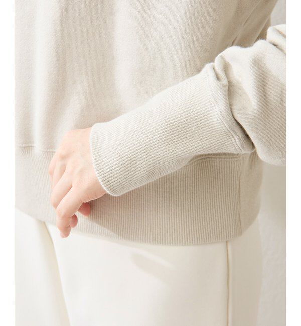  「ハーフジップロゴ裏毛プルオーバー」|Tシャツ・カットソー|