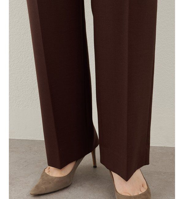  「平織りセンタープレスパンツ」|チノ|