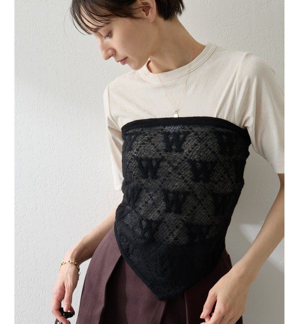  「ジャガードスカーフ」|マフラー|