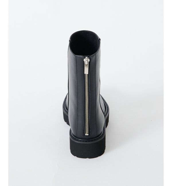 Hoaw.「【Hoaw.】バックZIPショートブーツ」|ショートブーツ|