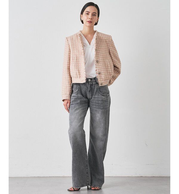  「Vネックギャザーブラウス」|シャツ・ブラウス|