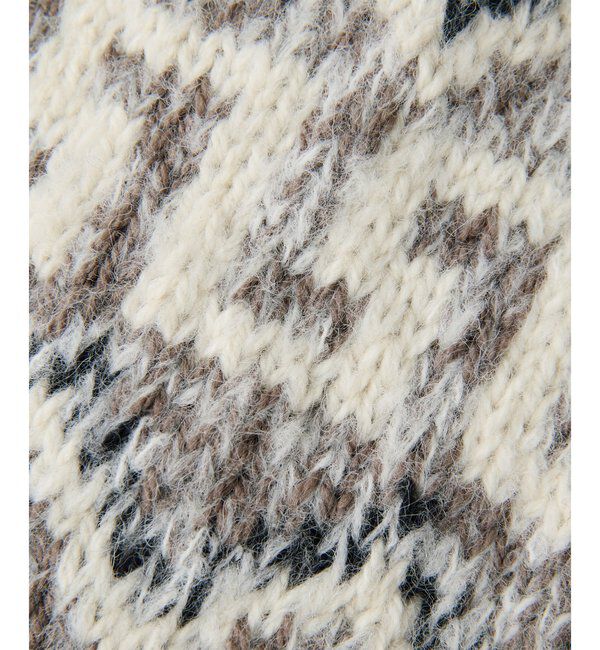  「【BSBEE】カウチンZIP ニット」|ニット・セーター|