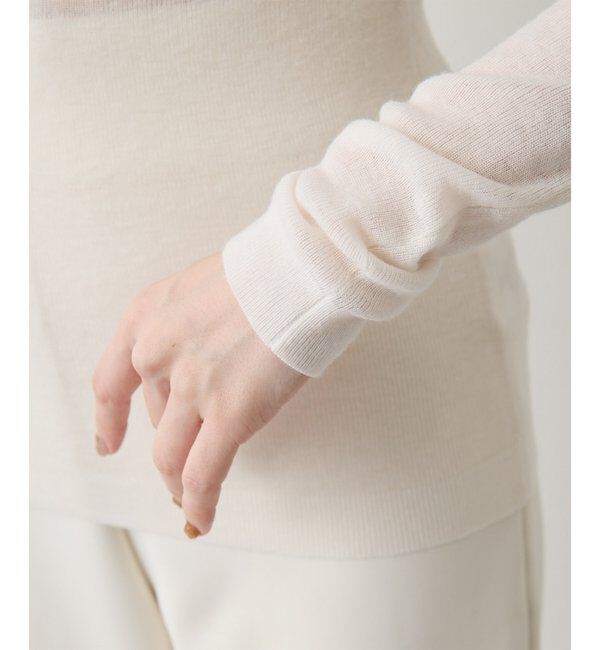 THE PAUSE「【THE PAUSE】リブハイネックプルオーバー」|ニット・セーター|